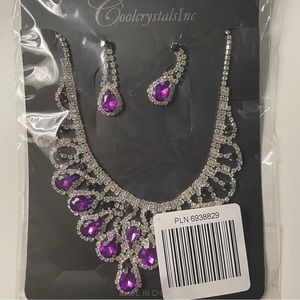 Elegant Amethyst Costume Jewlery